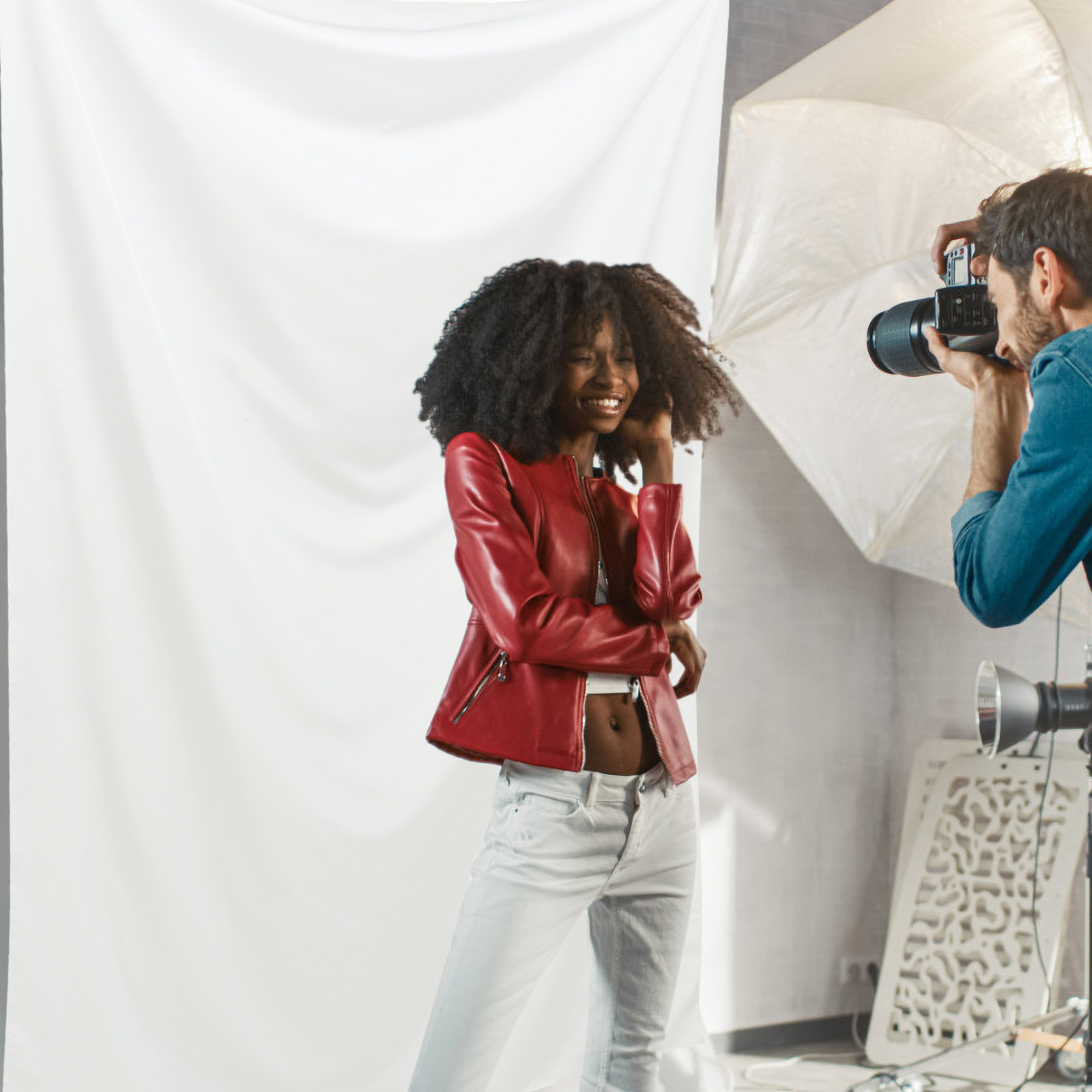 White Photo Backdrop Premium P - Photography Lighting White Background recension och pris