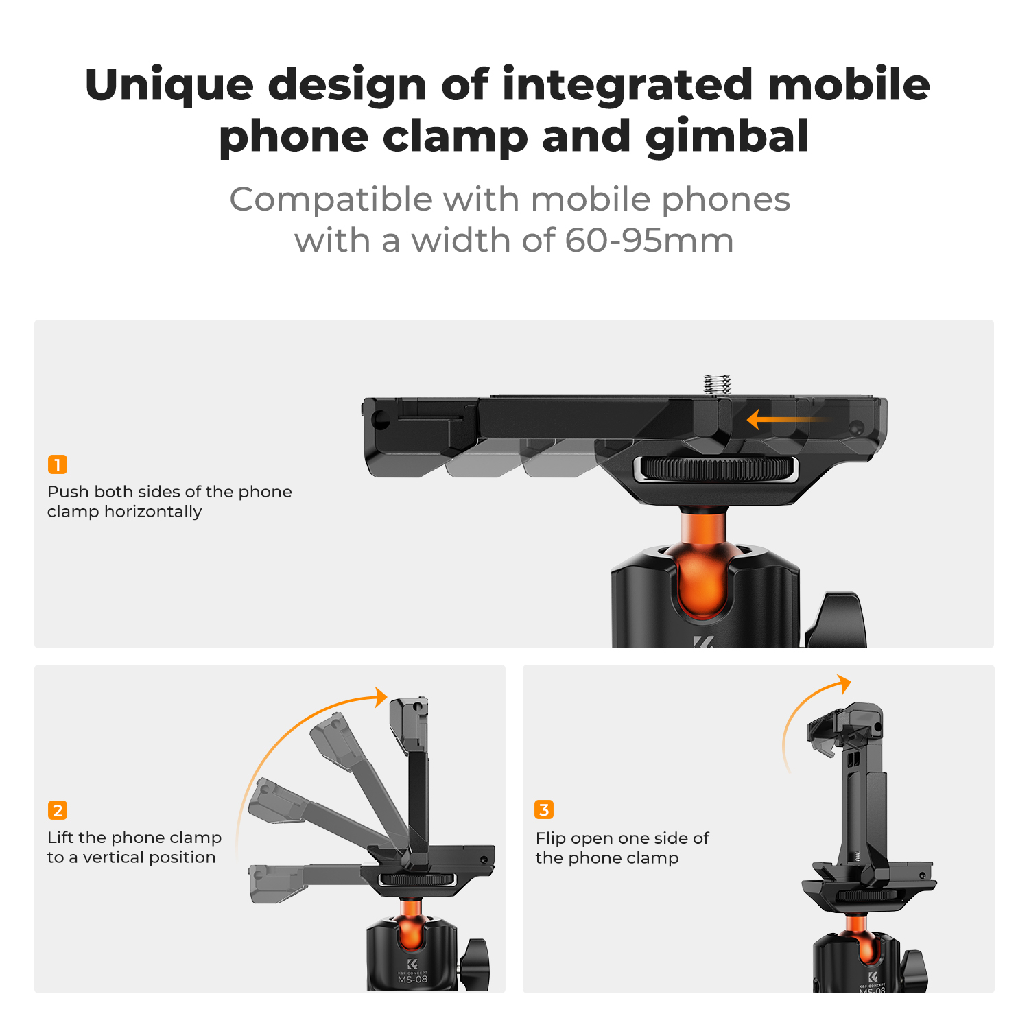 K&F CONCEPT Magnetic Camera Mo - Gopro Action Camera Hero 12 Black recension och pris