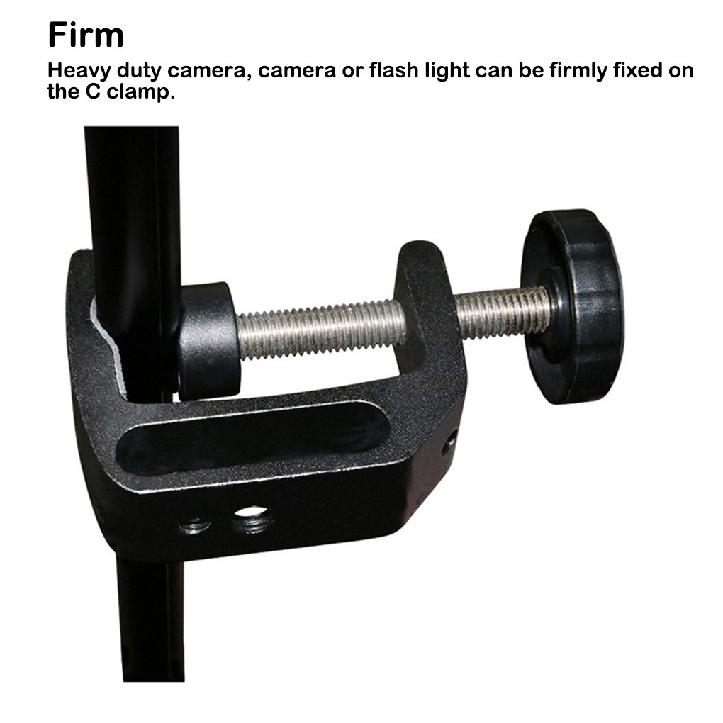 C- Shaped Clamp Aluminum Alloy - Photography Types Of Lighting recension och pris
