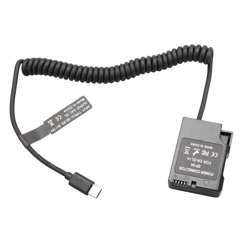 EL14 Dummy Coupler Battery Typ - Nikon Camera D3500 recension och pris