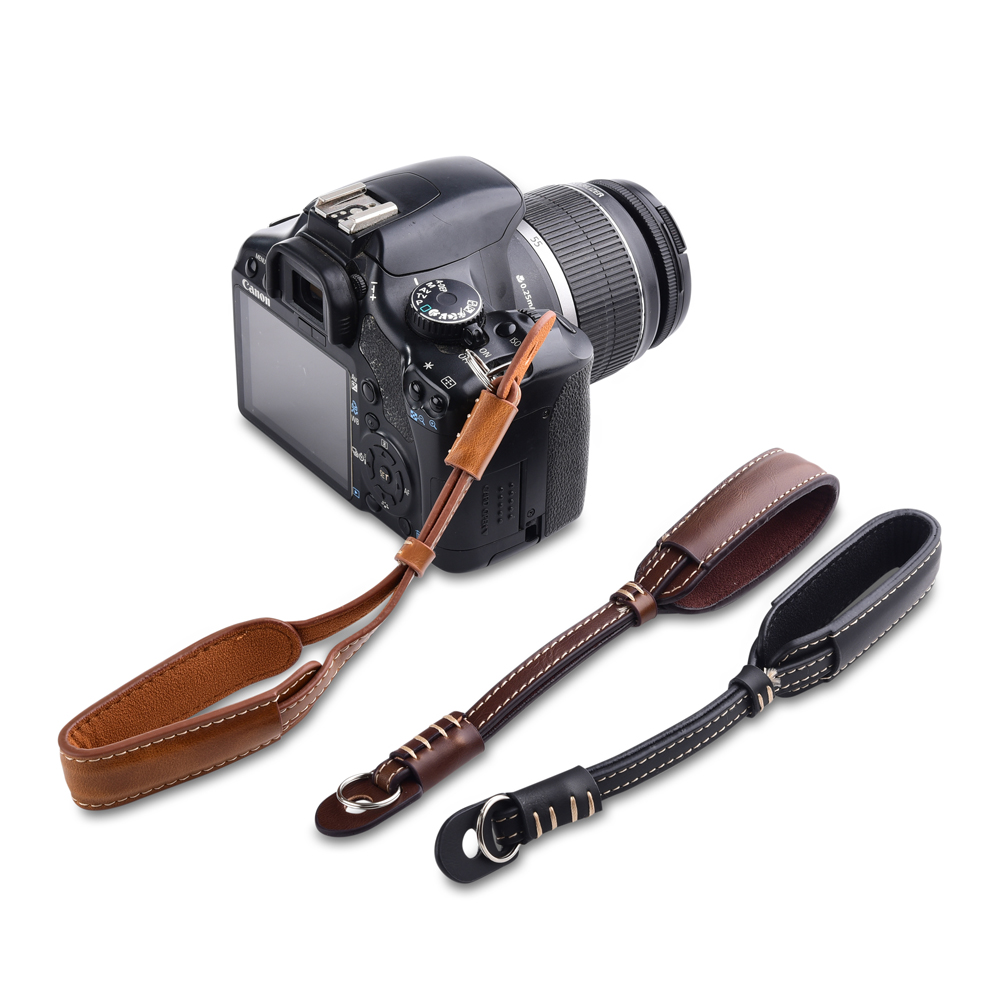 Camera Leather Hand Grip Metal - Nikon Camera D3500 recension och pris